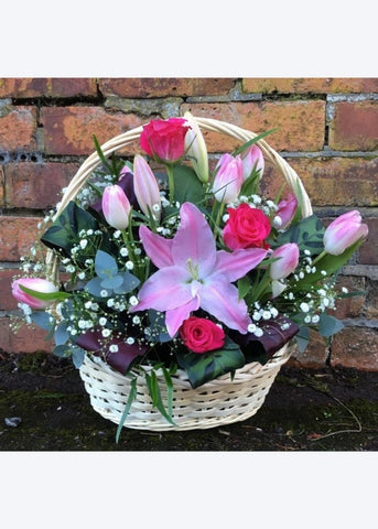 Anne Frank Mother's Day Flower Basket - Make Their Day Florist