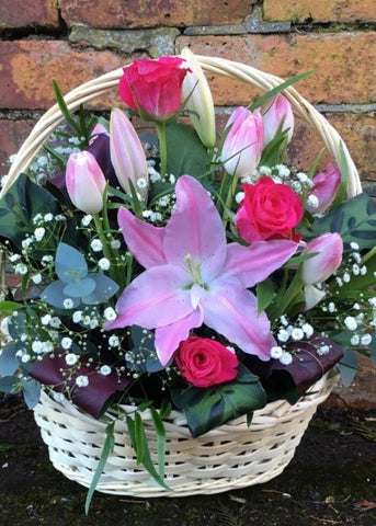 Anne Frank Mother's Day Flower Basket - Make Their Day Florist