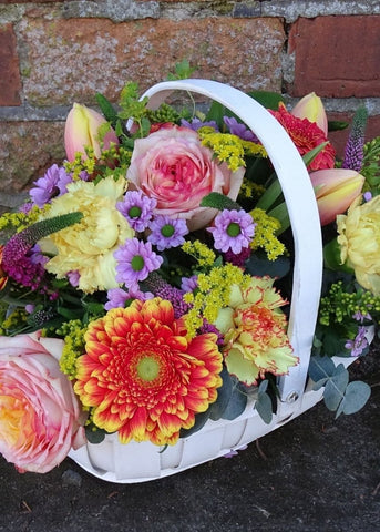Calypso Flower Basket - Make Their Day Florist