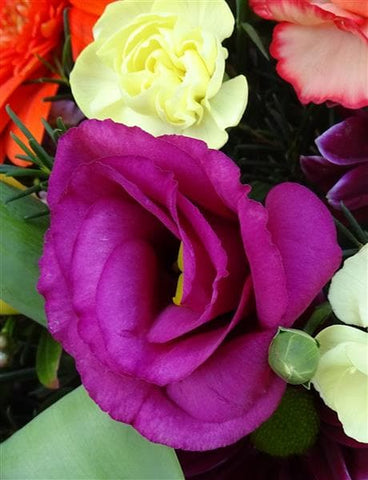 Carnelian Flower Basket - Make Their Day Florist