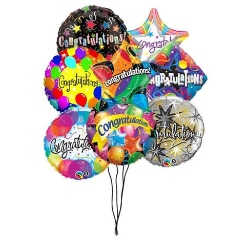 Congratulations Balloon Bouquet - Make Their Day Florist