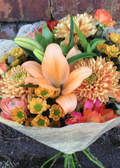 Darjeeling Hand Tied Bouquet - Make Their Day Florist
