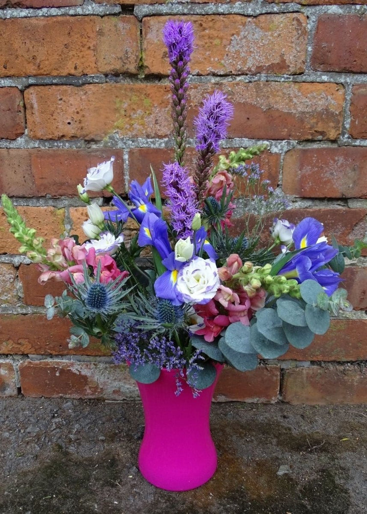 Emily Bronte Bouquet in a Vase - Make Their Day Florist