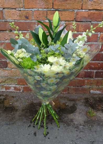 Jade Hand Tied Bouquet - Make Their Day Florist