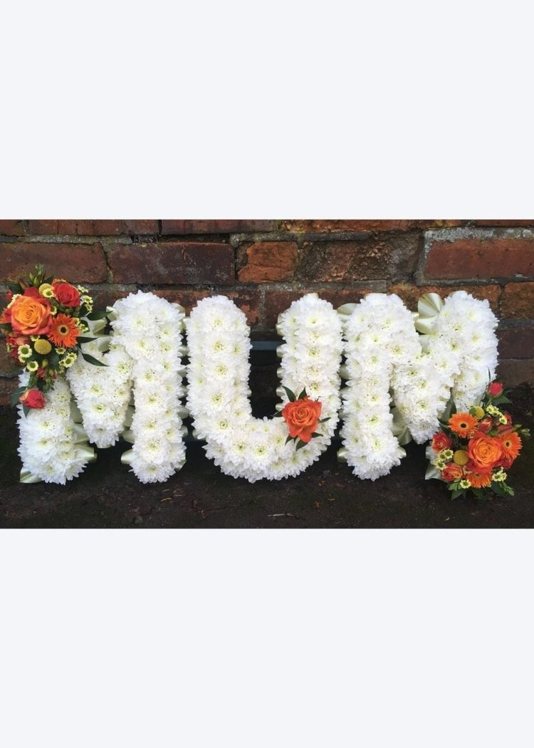 Letters: MUM Funeral Tribute - Make Their Day Florist