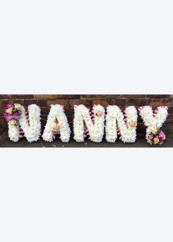 Letters: NANNY Funeral Tribute - Make Their Day Florist