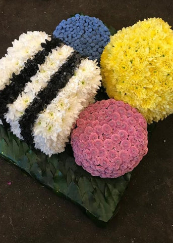 Liquorice All Sorts Funeral Tribute - Make Their Day Florist