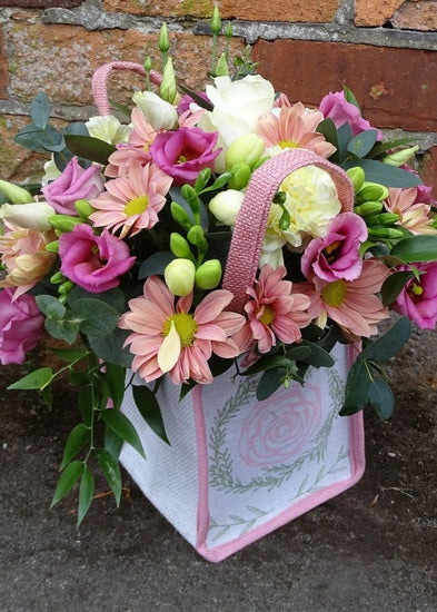 Lullaby Floral Bag Arrangement - Make Their Day Florist