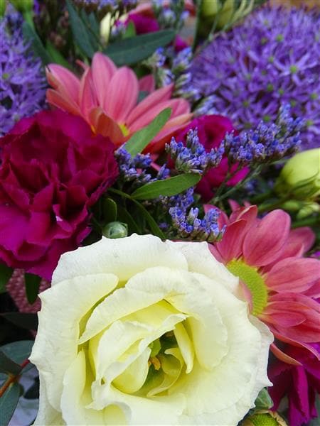 Melody Floral Gift Bag Arrangement - Make Their Day Florist
