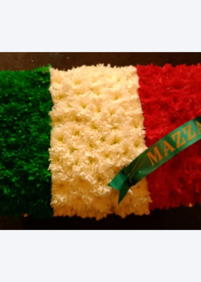 National Flag Funeral Based Floral Pillow - Make Their Day Florist