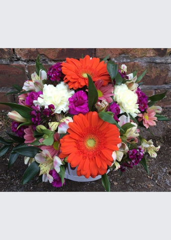 Rumba Birthday Flower Basket - Make Their Day Florist