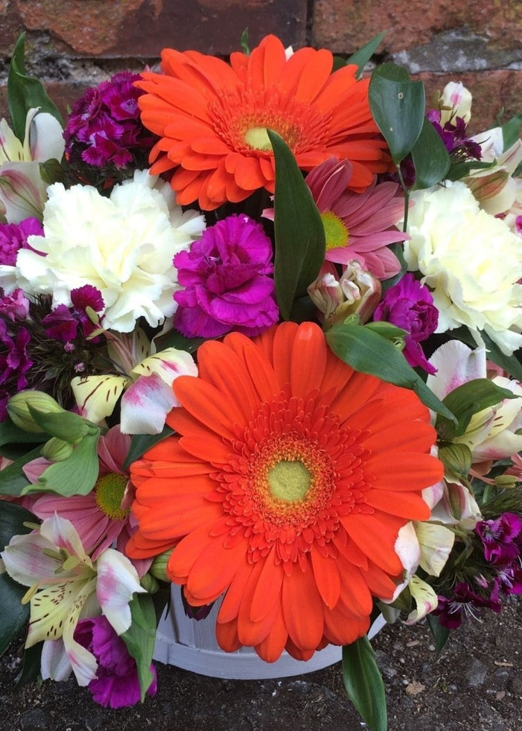 Rumba Birthday Flower Basket - Make Their Day Florist