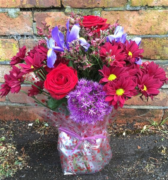 Thankyou Bouquet in a Vase - Make Their Day Florist